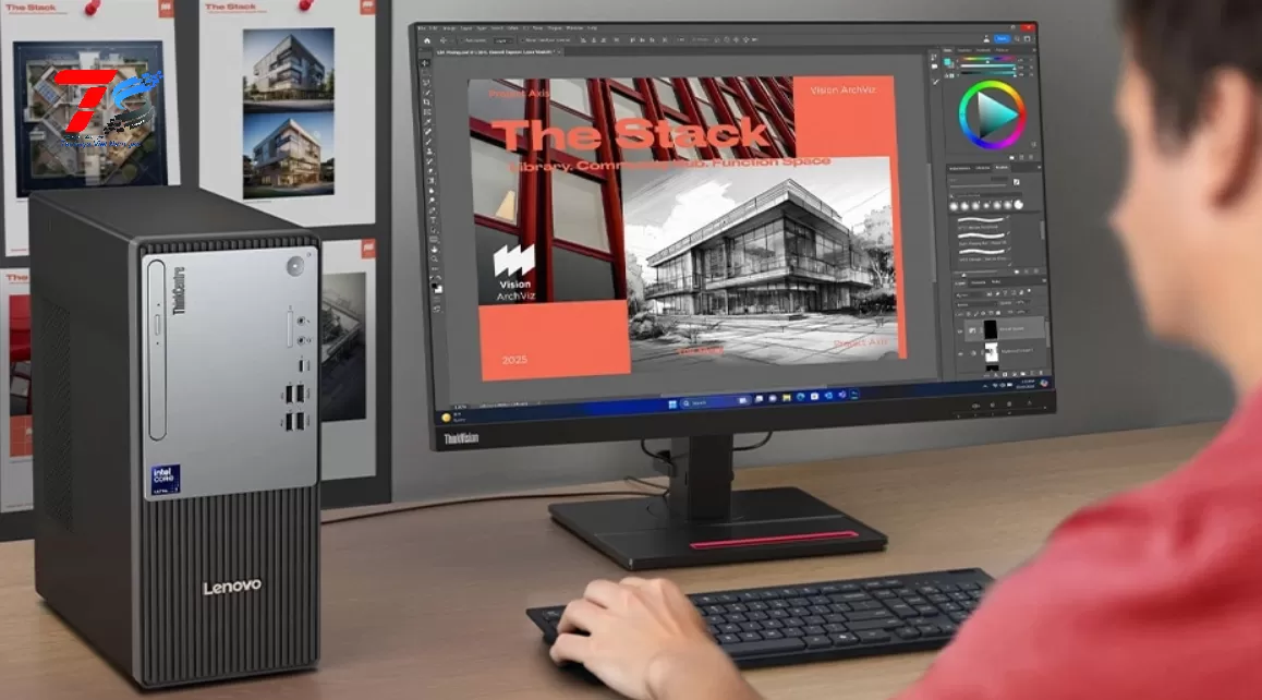 13BB0006VA M&aacute;y t&iacute;nh để b&agrave;n Lenovo ThinkCentre neo 50t Gen6